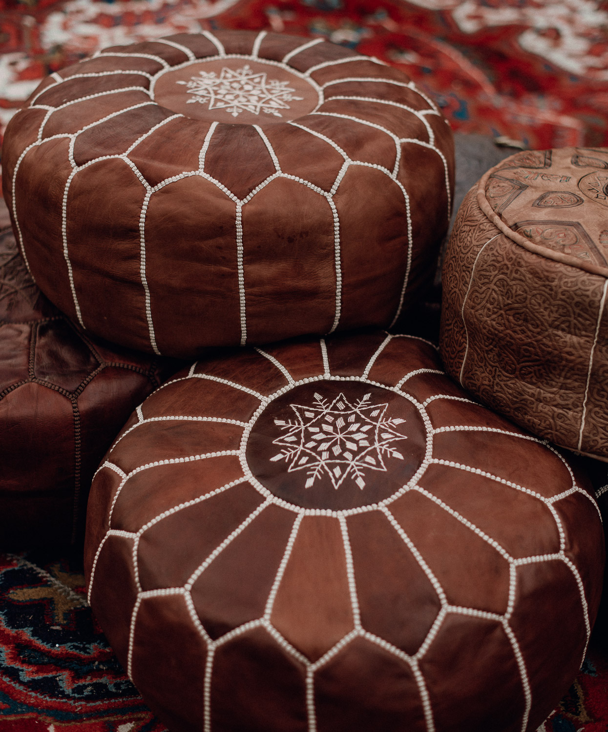 marokkanische poufs mieten boho hochzeit